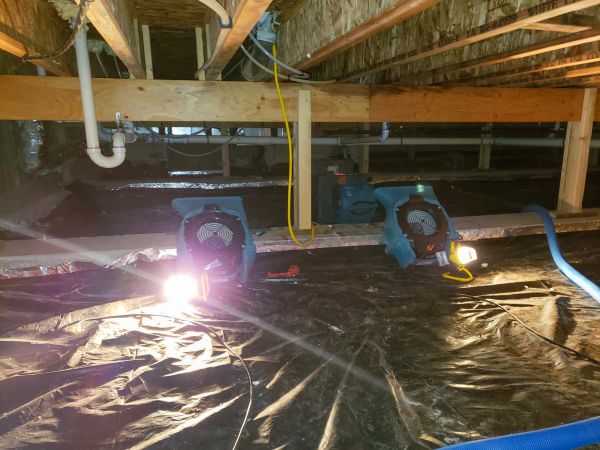 Crawlspace Water Removal in Brownsburg